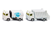 Siku 1687 Municipal Set- Road Sweeper and Garbage Truck