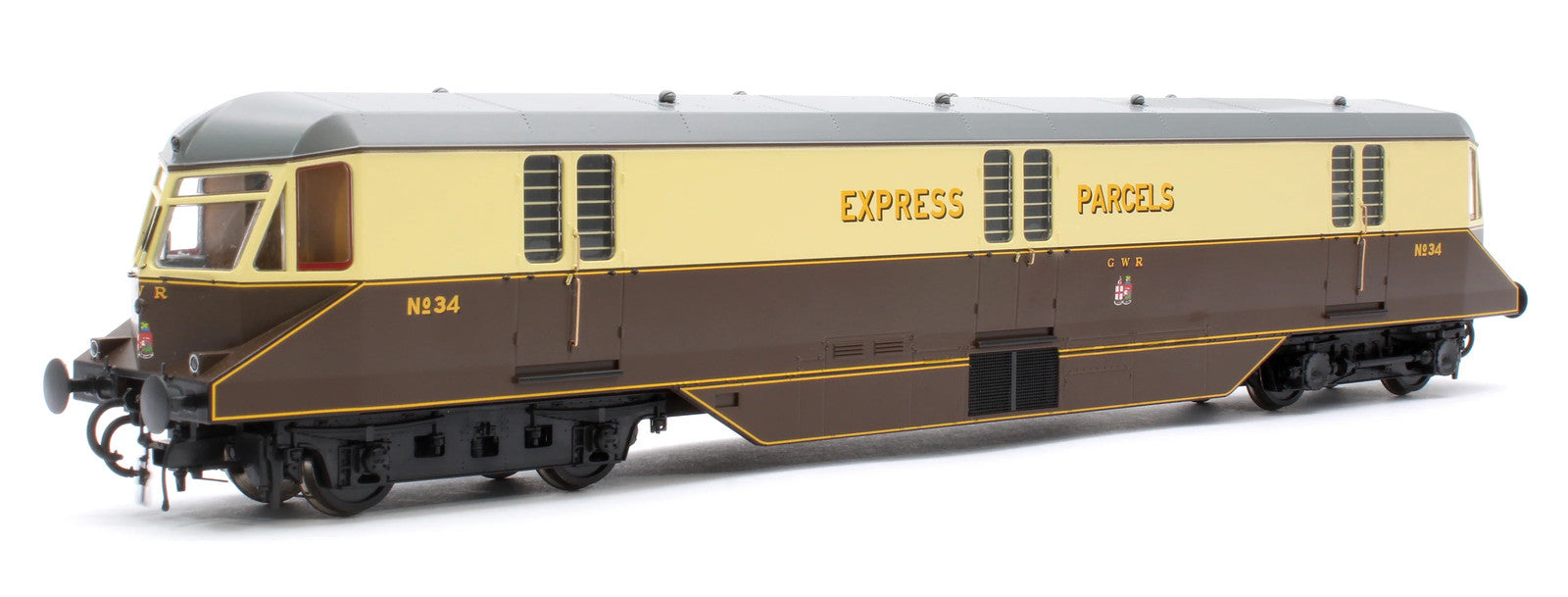 AEC Express Parcels Railcar No. 34 GWR Chocolate & Cream