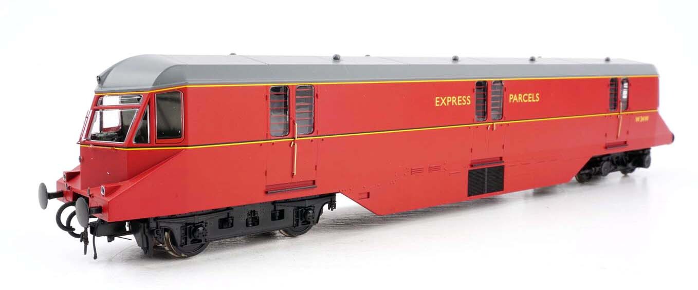 AEC Express Parcels Railcar No. W34W BR Crimson Weathered