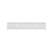 281 - Ratio - N - Modern Palisade Fencing