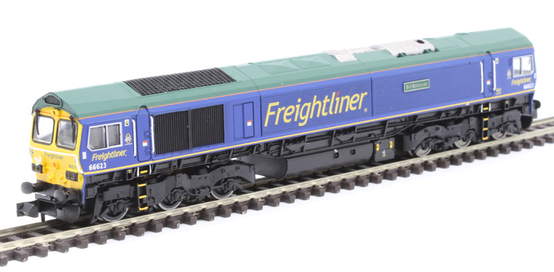 Class 66 Freightliner - 66623 'Bill Bolsover'