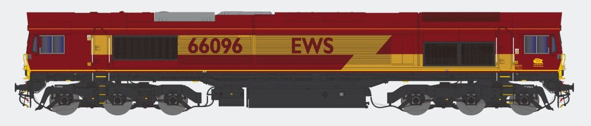 2D-006-002 - Dapol - N - Class 66  66096 EWS Red / Gold