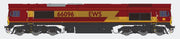 2D-006-002 - Dapol - N - Class 66  66096 EWS Red / Gold
