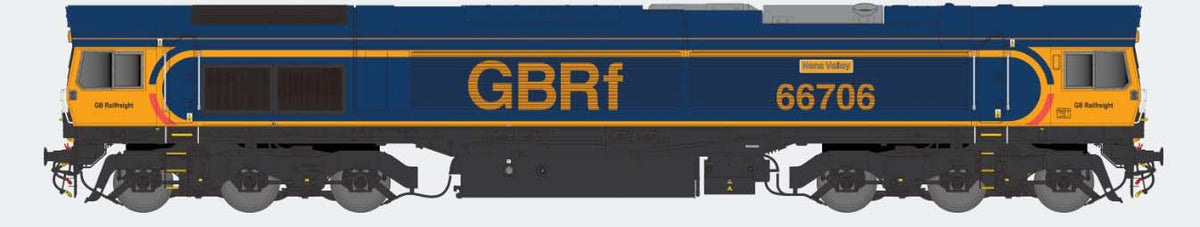 2D-066-005 - Dapol - Class 66 66706 Nene Valley GBRf