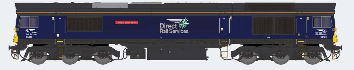 2D-066-008 - Dapol - N - Class 66 66428 Carisle Eden Mind DRS