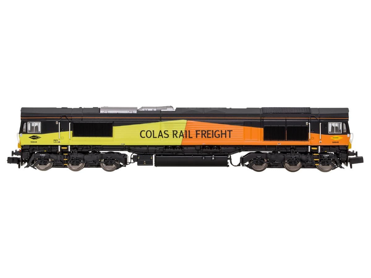 2D-066-009 - Dapol - N - Class 66 66846 Colas Rail Freight