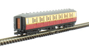 2P-011-151 - Dipole - N - Gresley BR Carmine & Cream 1st Class E11032E LBR
