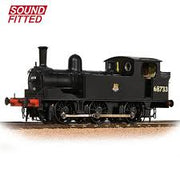 LNER J72 Class 68733 BR Black Early Emblem - Sound Fitted