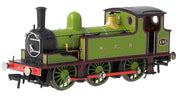 31-065 - Bachmann - OO - NER E Tank 495 NER Lined Green & Maroon