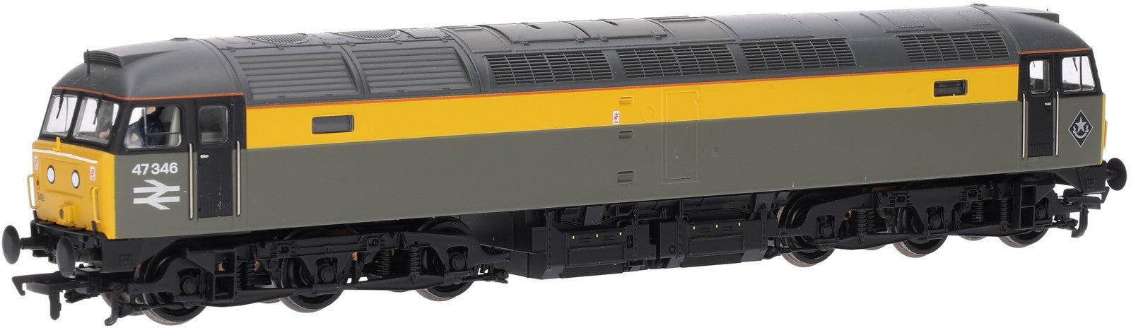 BR Class 47/3 47346 Dutch Livery (Sound)