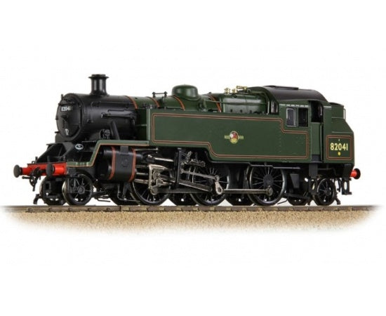 BR Standard 3MT Tank 82041 BR Lined Green Late Crest