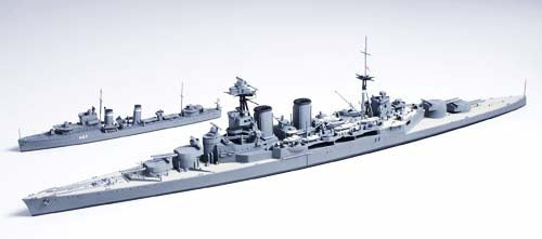 31806 - Tamiya - Hood & E Class Destroyer