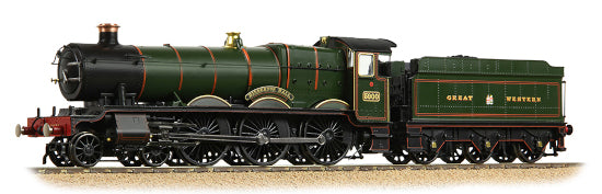 32-004A GWR 49XX Hall 5900 Hinderton Hall GWR Lined Green (GW Crest)