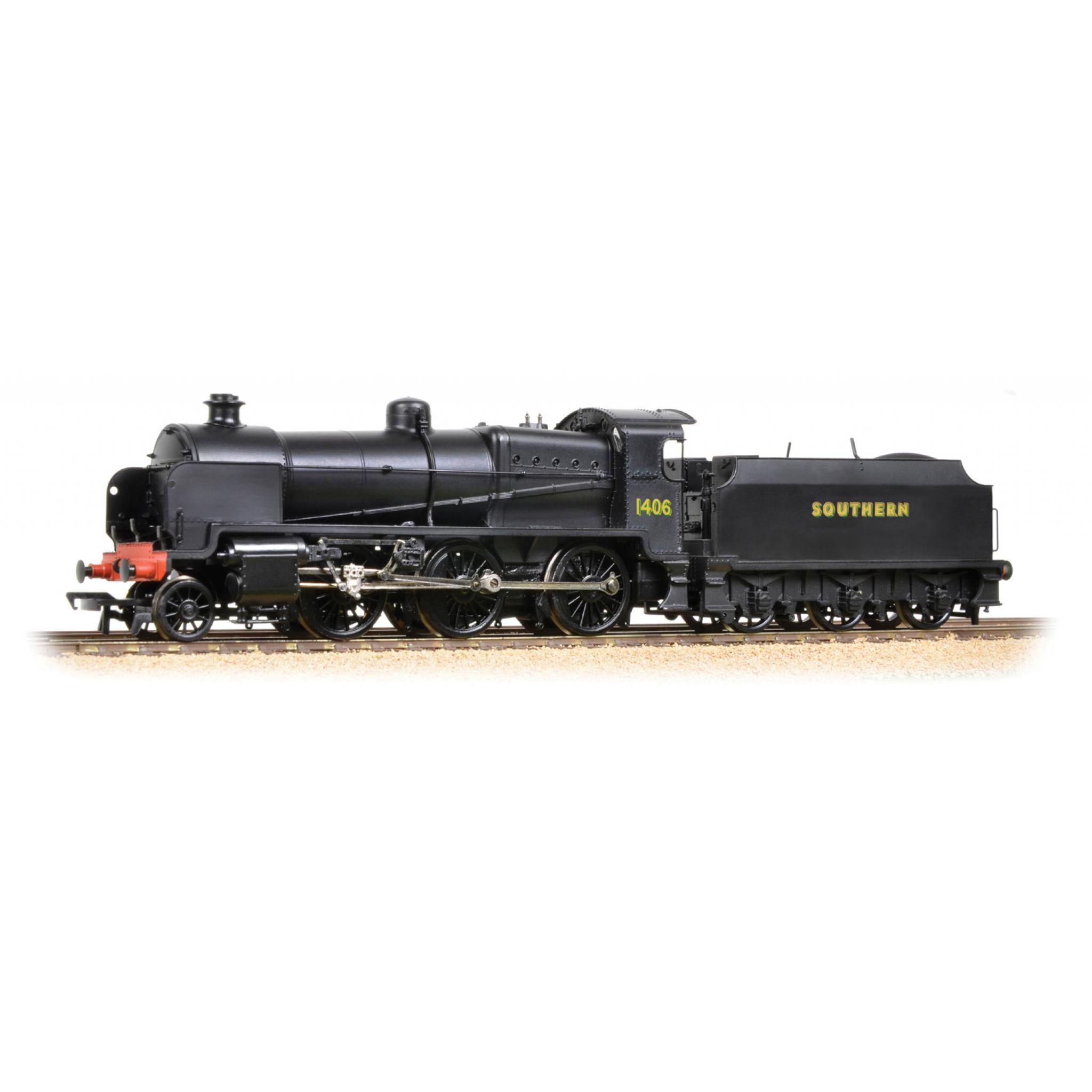 N Class 2-6-0. Southern Black No. 1406