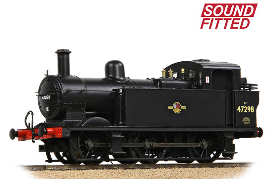 32-232ASF LMS Fowler 3F (Jinty) 47298 BR Black (Late Crest) Sound Fitted