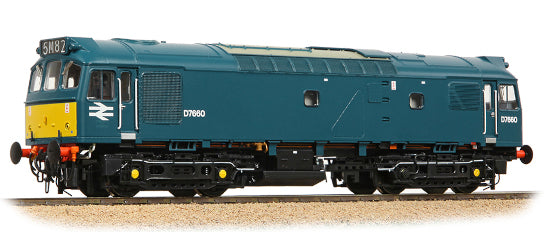 32-333  Class 25/3 D7660 BR Blue (Small Yellow Panels)
