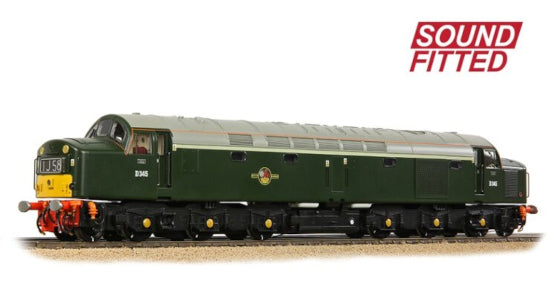 32-491SF  CLASS 40 Centre Headcode D345 BR Green (Small Yellow Panels) Sound Fitted