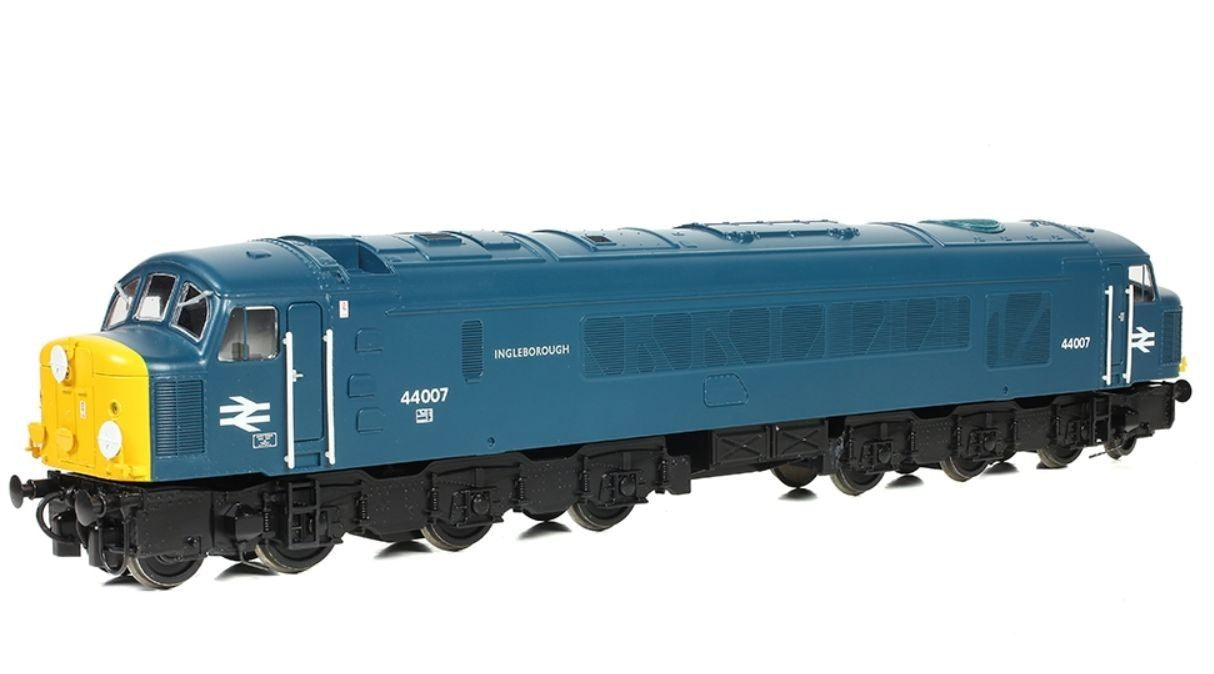 32-652A  Class 44 Disc Headcode 44007 Ingleborough BR Blue