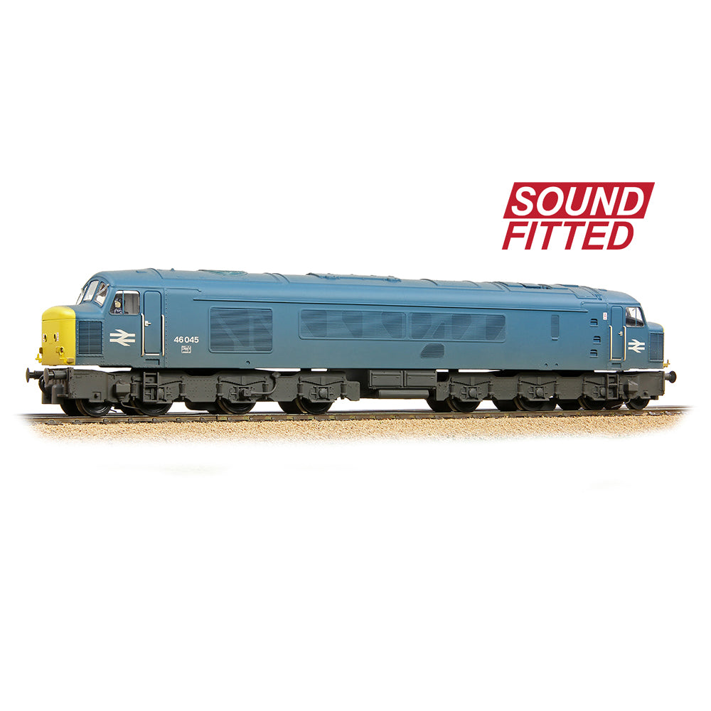 BR Class 46 - 46045 BR Blue Weathered Sound Fitted
