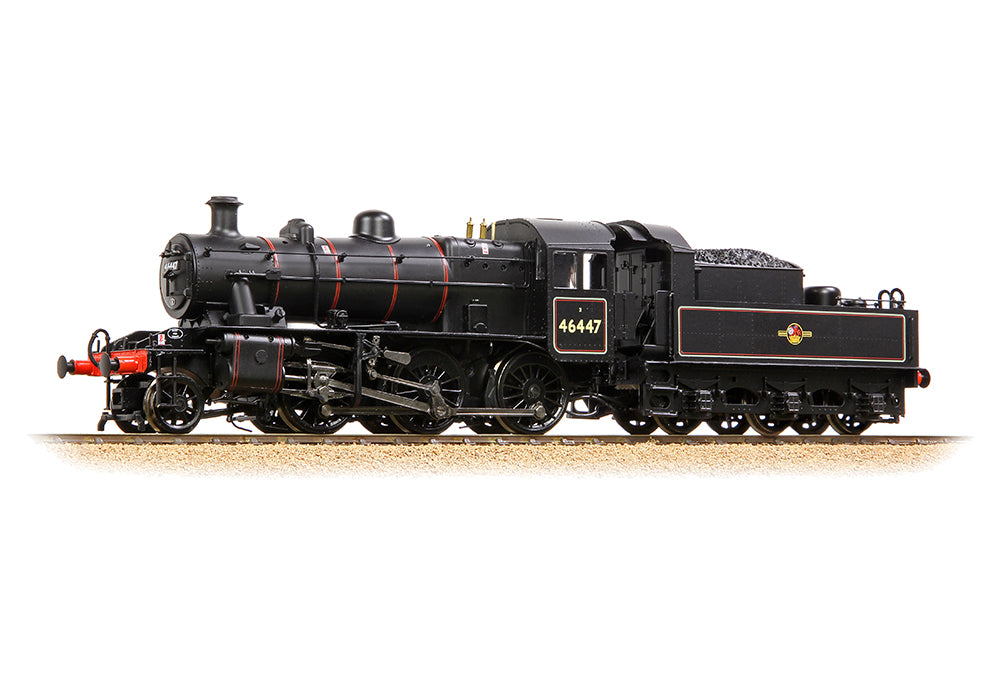 32-829B - Bachmann - OO - LMS Ivatt 2MT 46447 BR Lined Black (Late Crest)