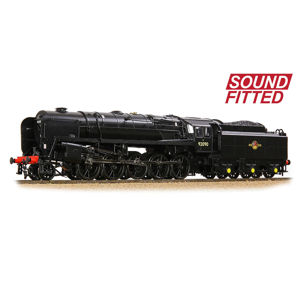 BR Standard 9F Class 92090 BR Black Late Crest-Sound Fitted