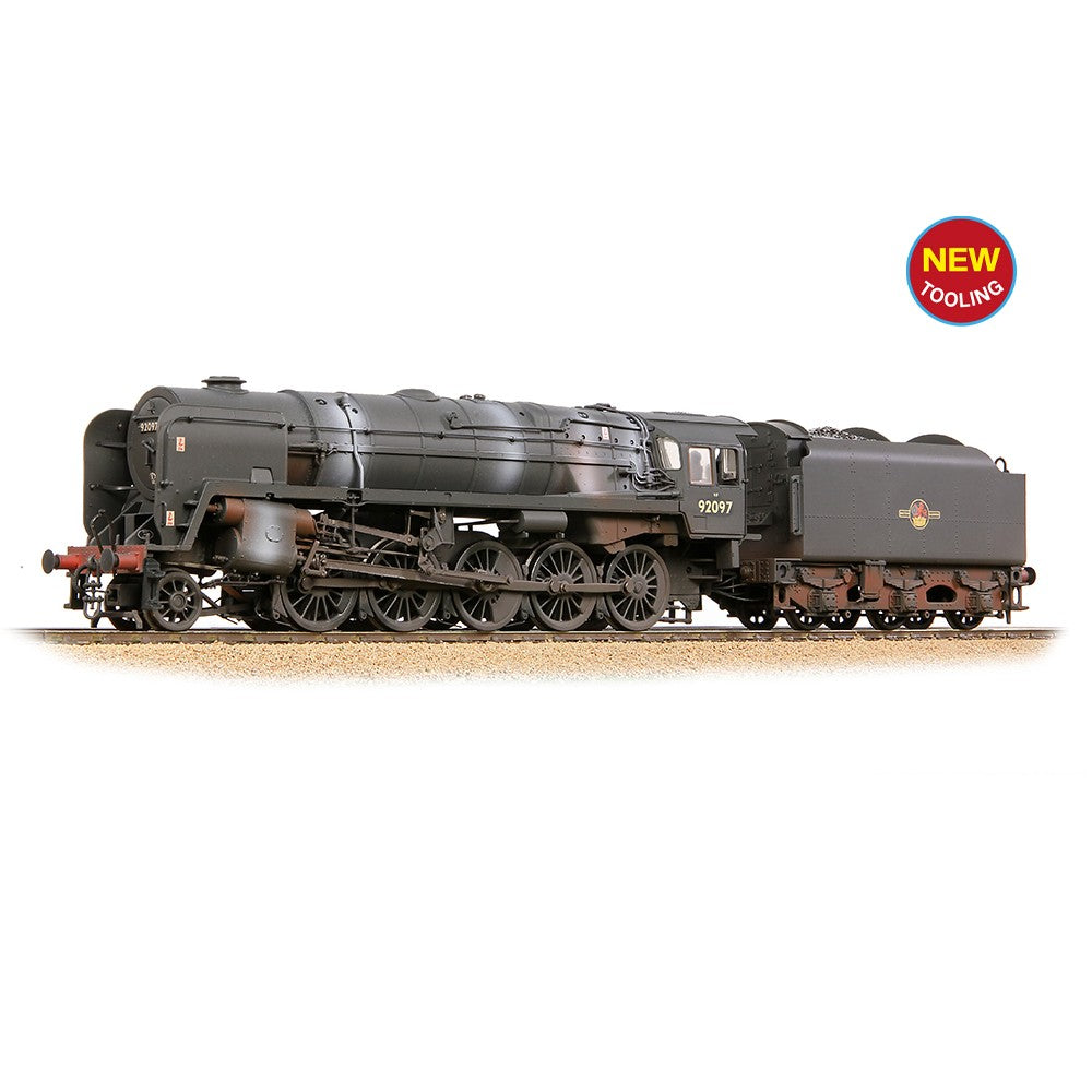 32-862A - Bachmann - OO/HO - BR Standard 9F Class - Tyne Dock No. 92097 BR Late Weathered