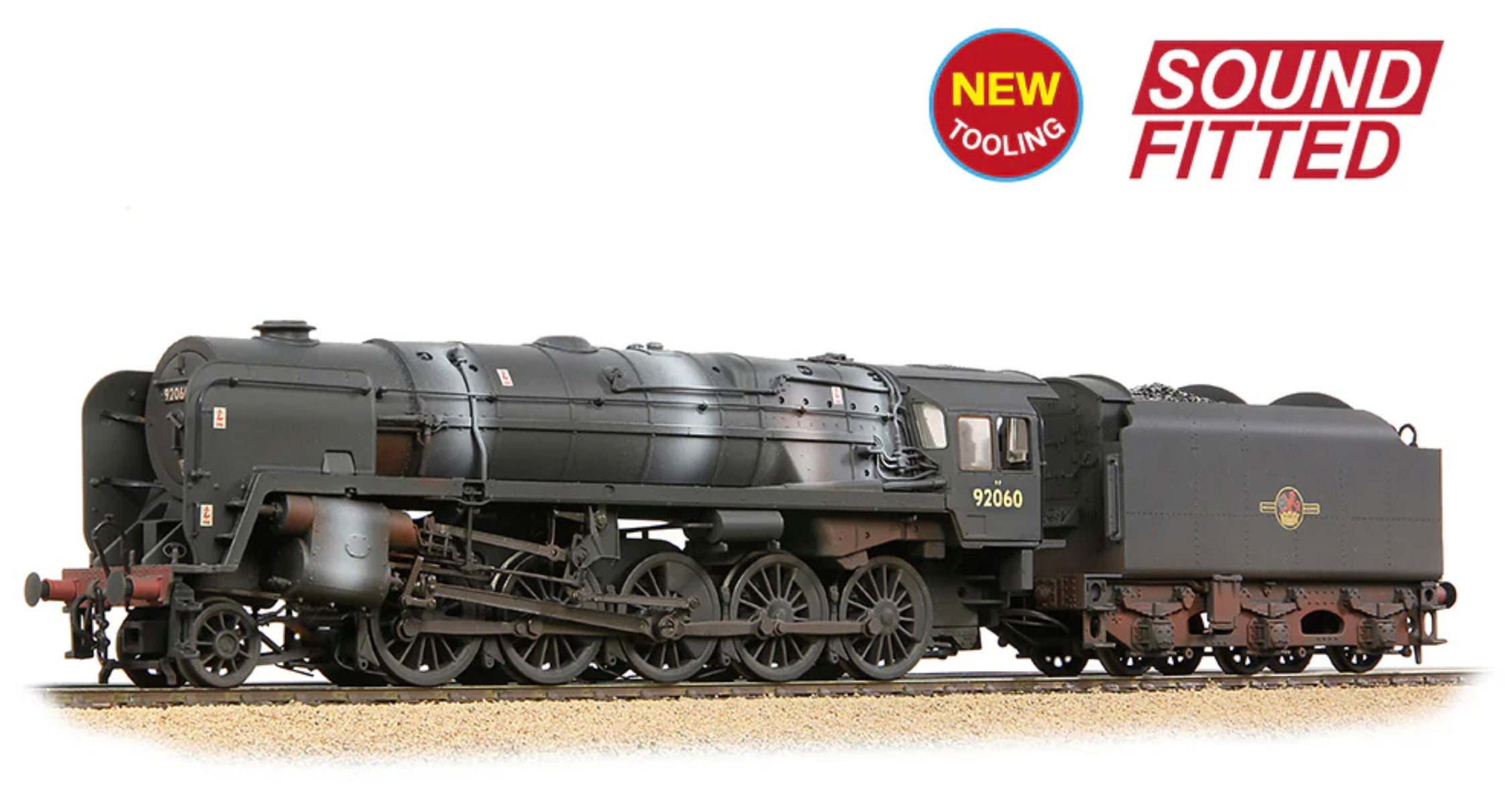 BR Standard 9F Class - Tyne Dock No. 92060 BR Late Wthrd SF