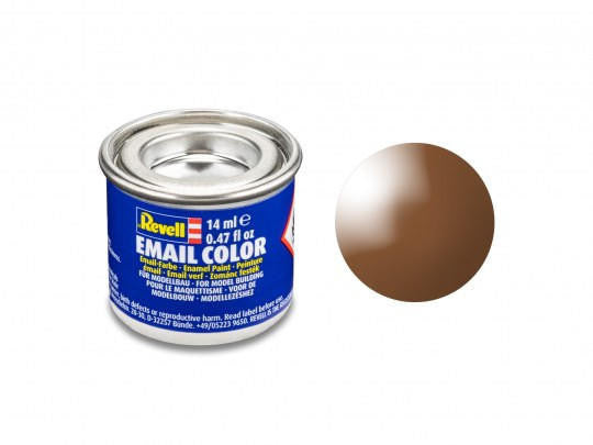 32180 - Revell - Gloss "Mud Brown"(RAL 8003)Email Color Enamel 14ml