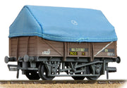 33-085C  5 Plank China Clay Wagon BR Bauxite (TOPS) With Hood [W]