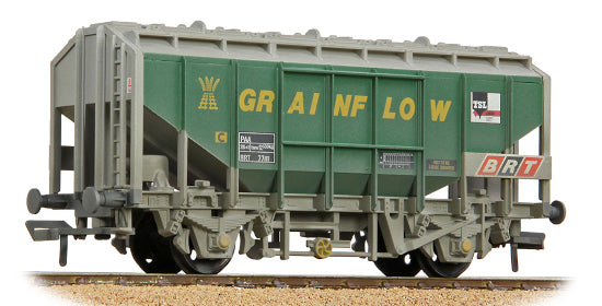 33-132B 35 Ton PAA Bulk Grain Wagon 'Grainflow' Green & Grey (Weathered) SPECIAL OFFER