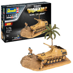 03334 German SD.KFZ.124 Wespe Diorama Set 1/76