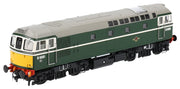 Class 33/2 - D6591 - BR Green (small yellow panels)