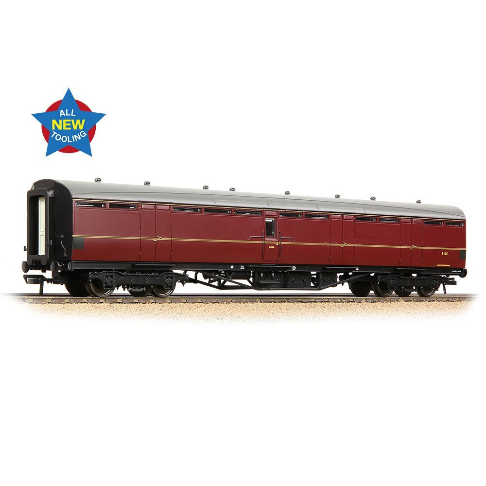 BR (Ex LNER) Thompson Full Brake - BR Maroon