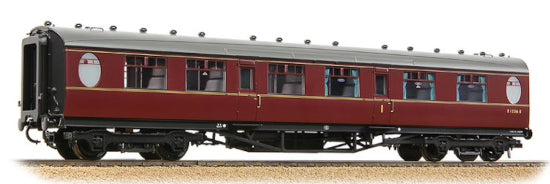 34-412 LNER Thompson Composite Corridor BR Maroon