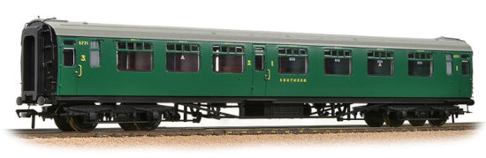 34-750 SPECIAL OFFER SR Bulleid Composite Corridor 10'' Vents SR Malachite Green