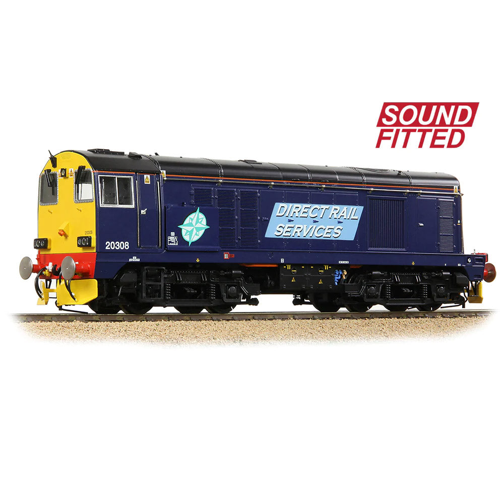 DRS Class 20 20308 'Compass' Livery SOUND FITTED