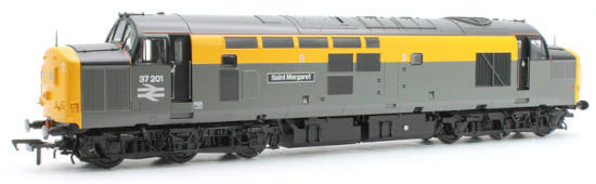 35-308 SPECIAL OFFER Class 37/0 Centre Headcode 37201 'St. Margaret' BR Eng. Grey & Yellow