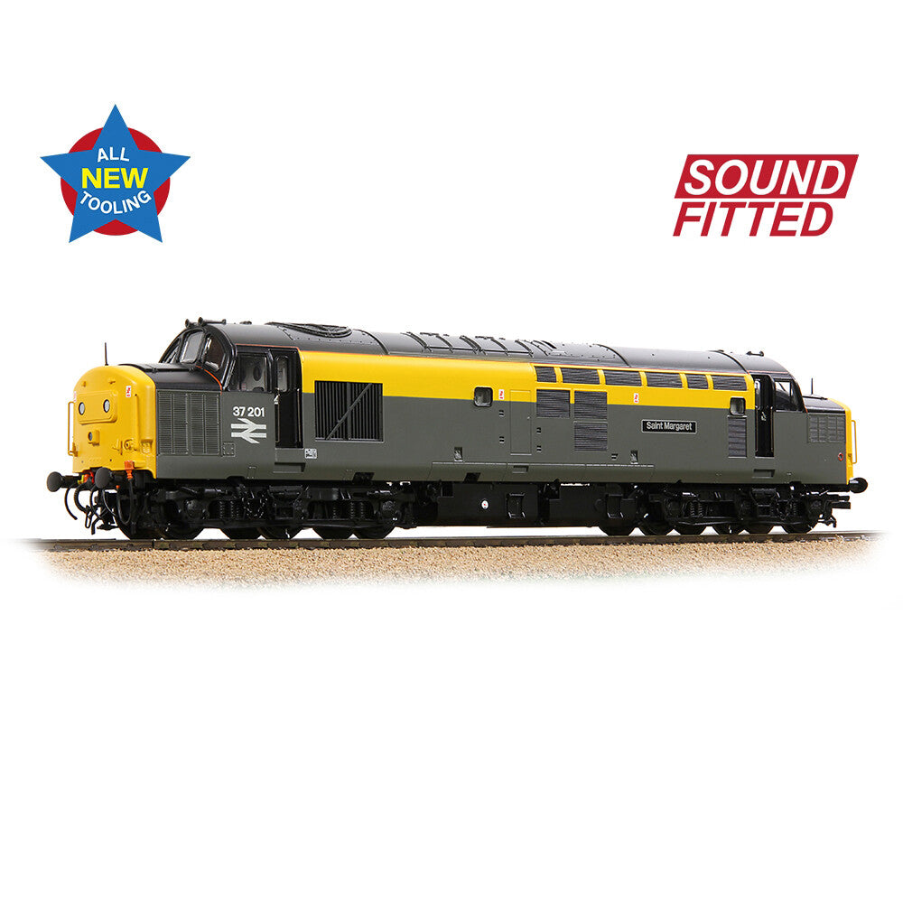 Class 37/0 No. 37201 'St Margaret' BR Engineer-Sound Fitted