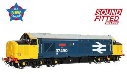 35-335SFX SPECIAL OFFER Class 37/4 Refurbished 37430 'Cwmbran' BR Blue (Large Logo) SOUND FITTED DELUXE