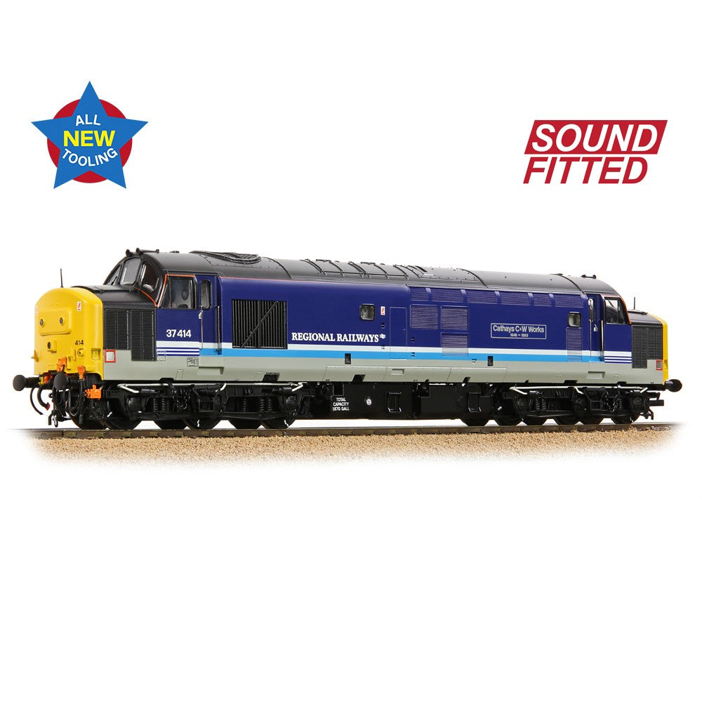Class 37/4 - No. 37414 - 'Cathays C&W Works 1846-1993' - SF