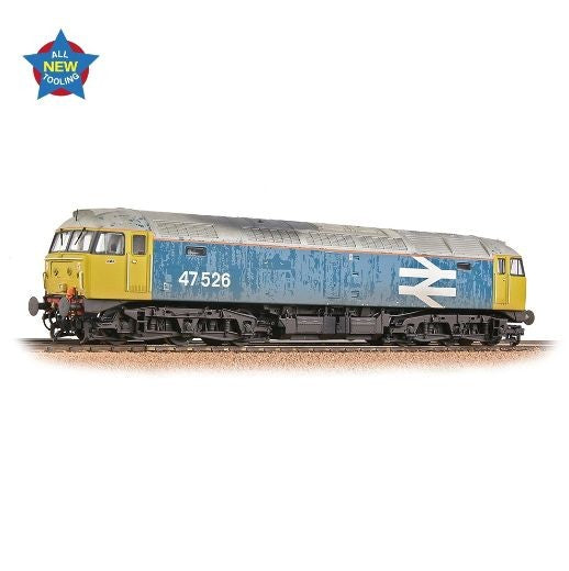 BR Class 47 - 47256 Large Logo Weathered