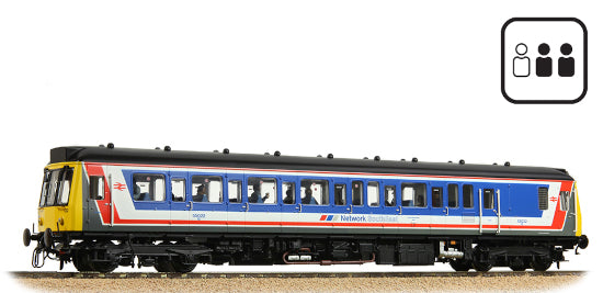 35-530PF Class 121 Single-Car DMU 55022 BR Network SouthEast - With Passengers SPECAL OFFER