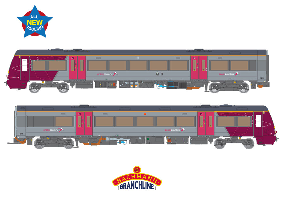 35-602SF - Bachmann - OO - Class 170/1 2-Car DMU 170111 Cross Country