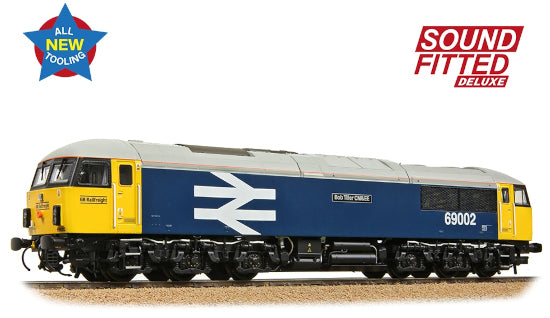 35-777SFX Class 69 69002 Bob Tiller CM&EE BR Blue Large Logo GBRf SOUND FITTED Deluxe