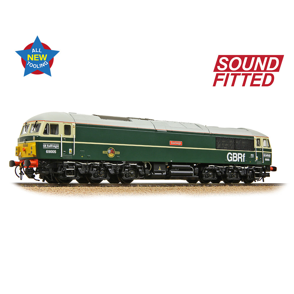 Class 69 69005 'Eastleigh' BR Green (Late Crest) (GBRf) DCC SOUND