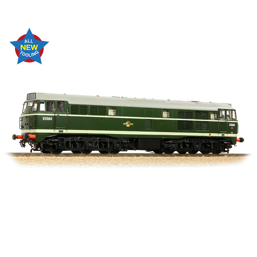 BR Class 30 D5564 BR Green Late Crest