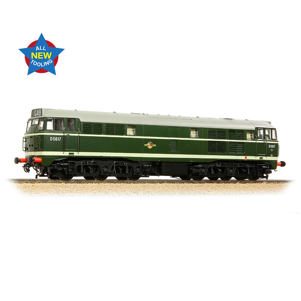 BR Class 30 D5617 BR Green Late Crest