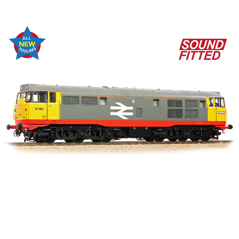 BR Class 31/1 31180 Refurbished BR Railfreight Sound Fitted