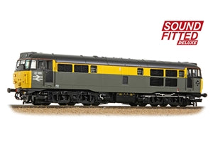 35-822SFX Bachmann Class 31/1 Refurbished 31188 BR Engineers Grey & Yellow DCC Sound Deluxe