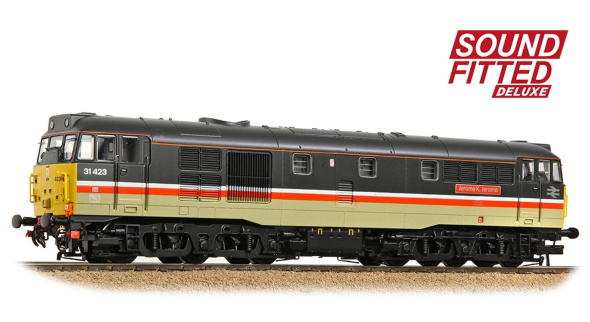 Class 31/4 Refurbished 31423 'Jerome K. Jerome' BR InterCity (Mainline) DCC Sound Deluxe